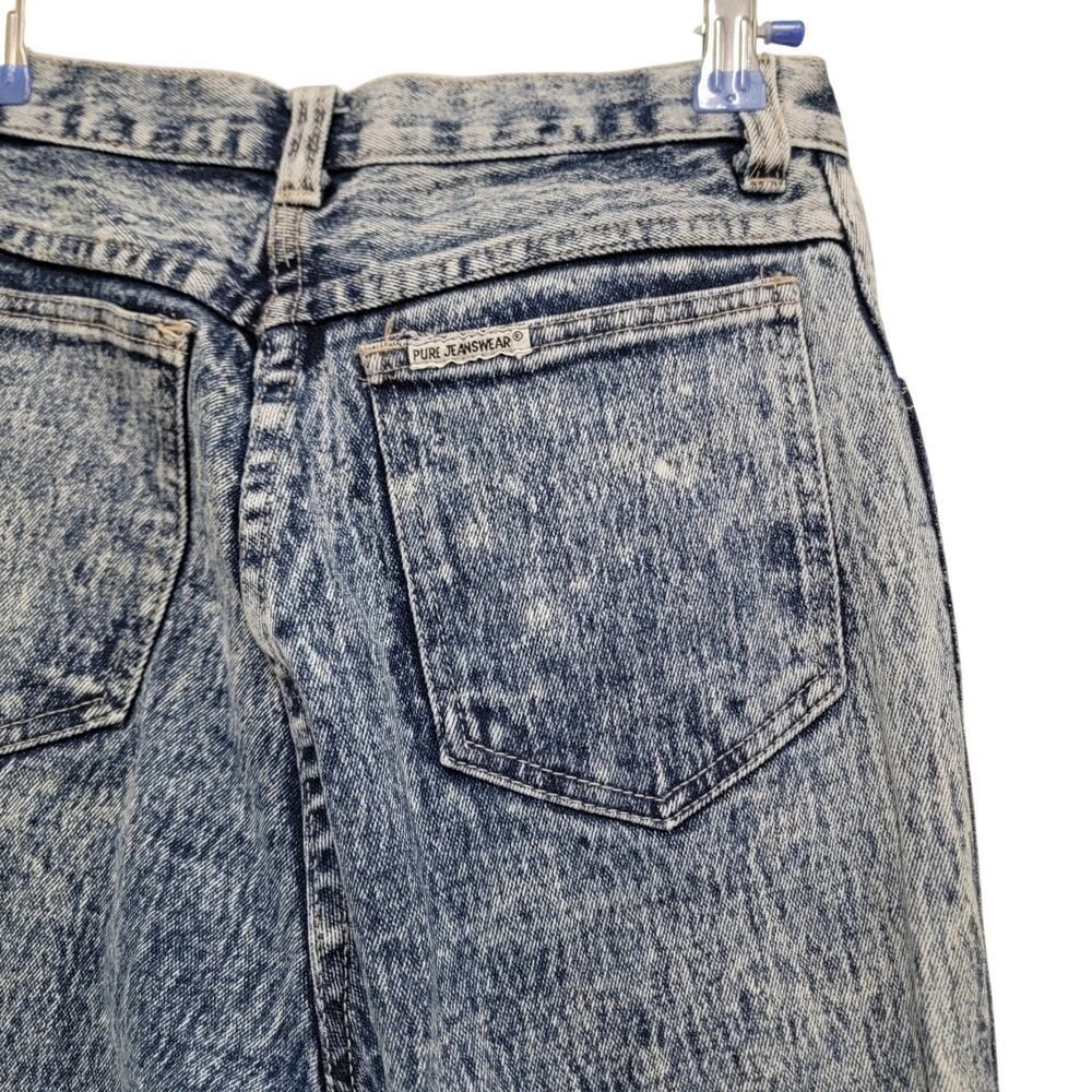 Fly Girl Vintage Stonewash Jeans Authentic 80s Denim - Picture 3 of 13